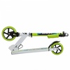 Самокат городской Novatrack Jungle 145 Steel, бело-зеленый - 145S.JUNGLE.WGN9