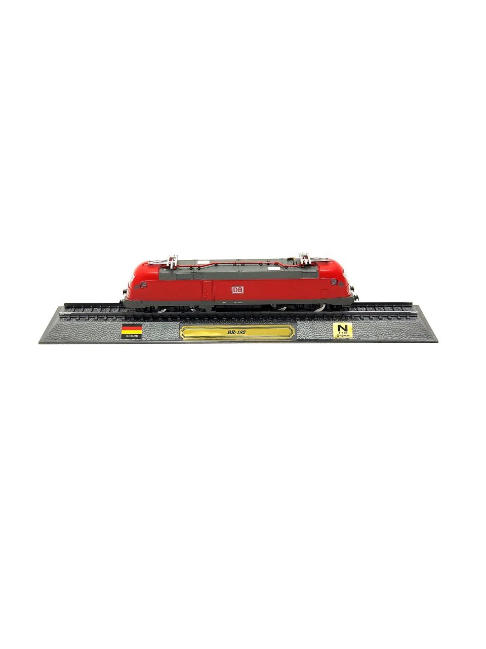 Стендовая модель поезда HanFly BR 182 Metal Model Train масштаб 1:160 - HF97016