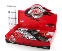 Набор металлических машин Shenzhen Toys 6 шт. (свет, музыка) 40269 - А31652