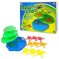 Настольная игра на ловкость *Прыгающие лягушки* - PT-01061