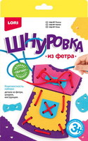 Шнуровка из фетра *Платье* - Шф-007