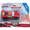 Набор Hasbro Playskool Heroes Трансформеры Спасатели: гоночные машины B5582 + спасатели B4963 - B5582N