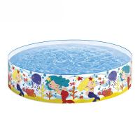 Детский бассейн с жесткими бортами *Русалочка* 183х38см - с58458