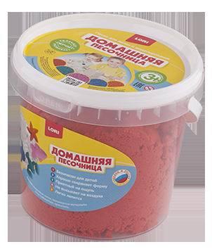 Песочница домашняя Красный песок 1 кг LORI - Дп-013