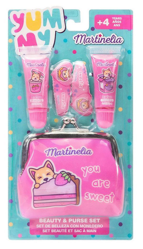 Набор косметики для девочек Martinelia Yummy, с кошельком - 11920