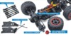 Радиоуправляемый монстр  HNR MARS-X 4WD Brushless 150 A масштаб 1:8 2.4G - H9901|HN9095-2