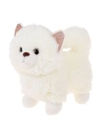 Мягкая игрушка Fluffy Family Шпиц белый 20см - 682024