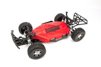 Защитный чехол для радио модели RC TRAXXAS SLASH 4WD LOW 1:10 зимний на липучках - PolyM-CovSL4WDL01Red