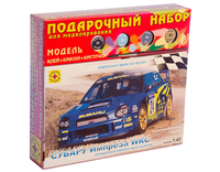 Сборная модель Моделист Автомобиль Субару Импреза WRC масштаб 1:43,  ПН604309 - Р55560
