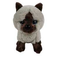 Мягкая игрушка ABtoys Кошка сиамская, 15 см - M5058