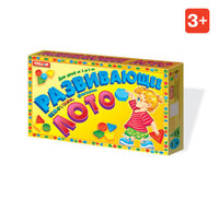 Настольная игра Стеллар Лото развивающее (цветные фигурки) - 00903