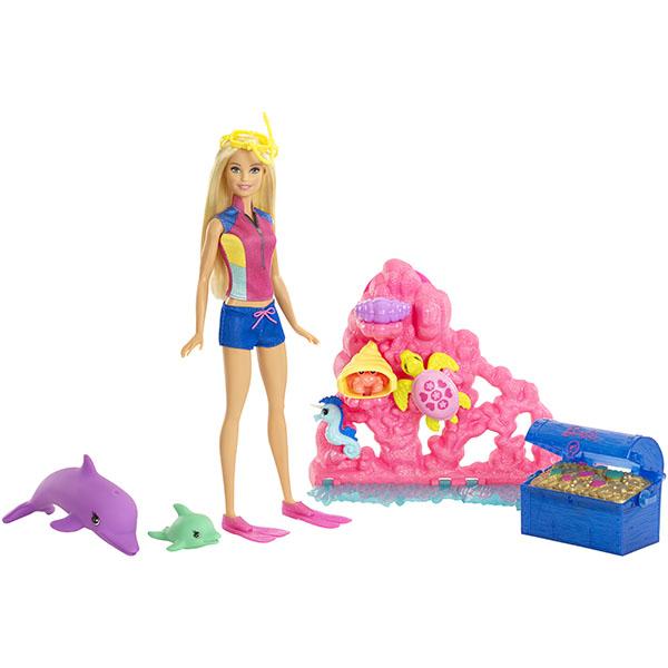 Игровой набор Mattel Barbie Морское приключение - FCJ29