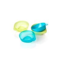 Набор глубоких тарелочек Tommee Tippee, 4 шт. (2 шт. зеленые и 2 шт. голубые) - 44671441-2