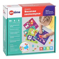 Мозаика On time *Веселая геометрия*, 85 элементов - 45057