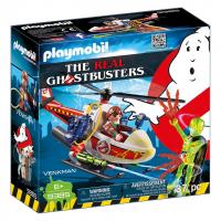 Конструктор Playmobil Охотники за привидениями: Вэнкман с вертолетом - 9385pm
