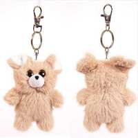 Мягкая игрушка-брелок Junfa Toys Флэтси Мини Мышка с подвесом, 9,5 см - M5080