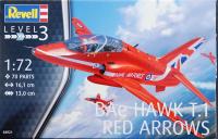 Сборная модель Самолет Hawk T1 Red Arrows, масштаб 1:72 - 04921R