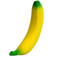 Игрушка-антистресс сквиши Bondibon Жмяка, банан, 10 см - ВВ3626