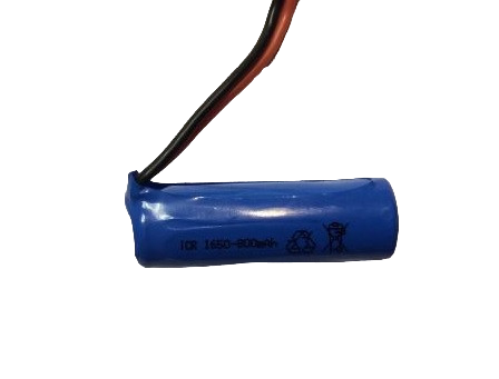 Аккумулятор LiIon 3.7V 800 mAh 16500 ICR разъем SM - LI-ION-37-800-SM