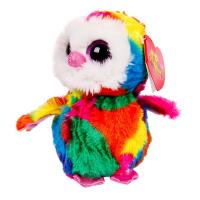 Мягкая игрушка ABtoys Совенок мультиколор, 15 см - M0034п