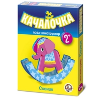 Пазл-контур Десятое королевство Слоник- качалочка 1408 - Р45963