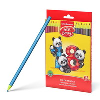 Карандаши цветные пластиковые шестигранные ArtBerry 18 цветов - 46429ЕК