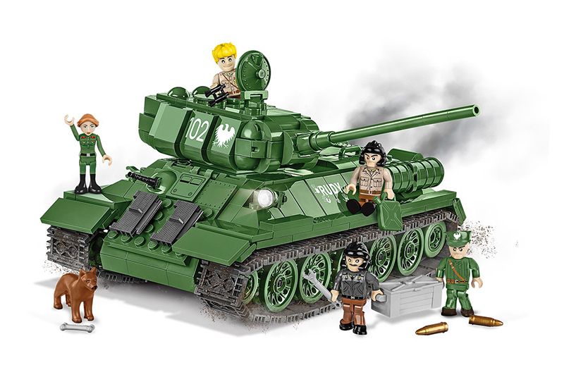 Cobi Rudy Конструктор Cobi Советский танк Rudy 102, 530 элементов - COBI-2524 ...