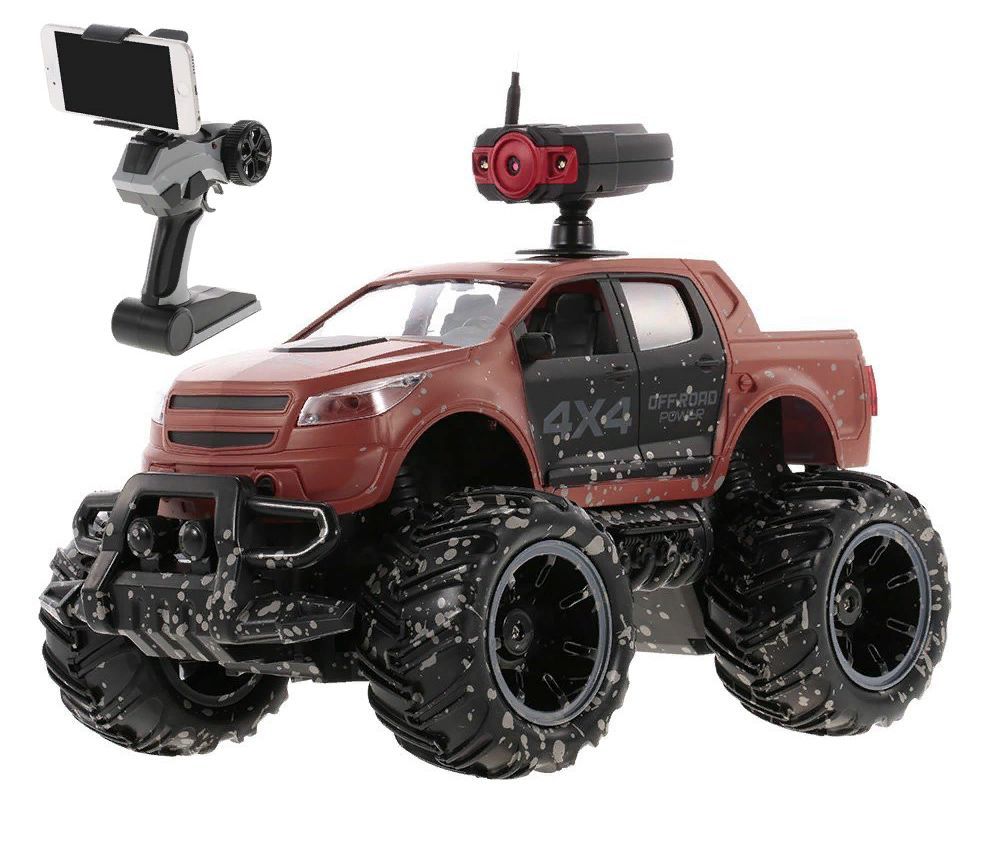 Радиоуправляемый монстр Crazon 4x4 Pickup FPV 2WD RTR масштаб 1:14 2.4G - CR-18MUD01