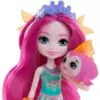 Кукла Mattel Enchantimals Маура Русалка с питомцем Глайд - FNH22|Русалка