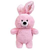 Мягкая игрушка ABtoys Флэтси Кролик розовый, 27 см - M5065