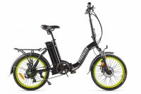 Велогибрид Cyberbike FLEX черно-зеленый - 022026-2101