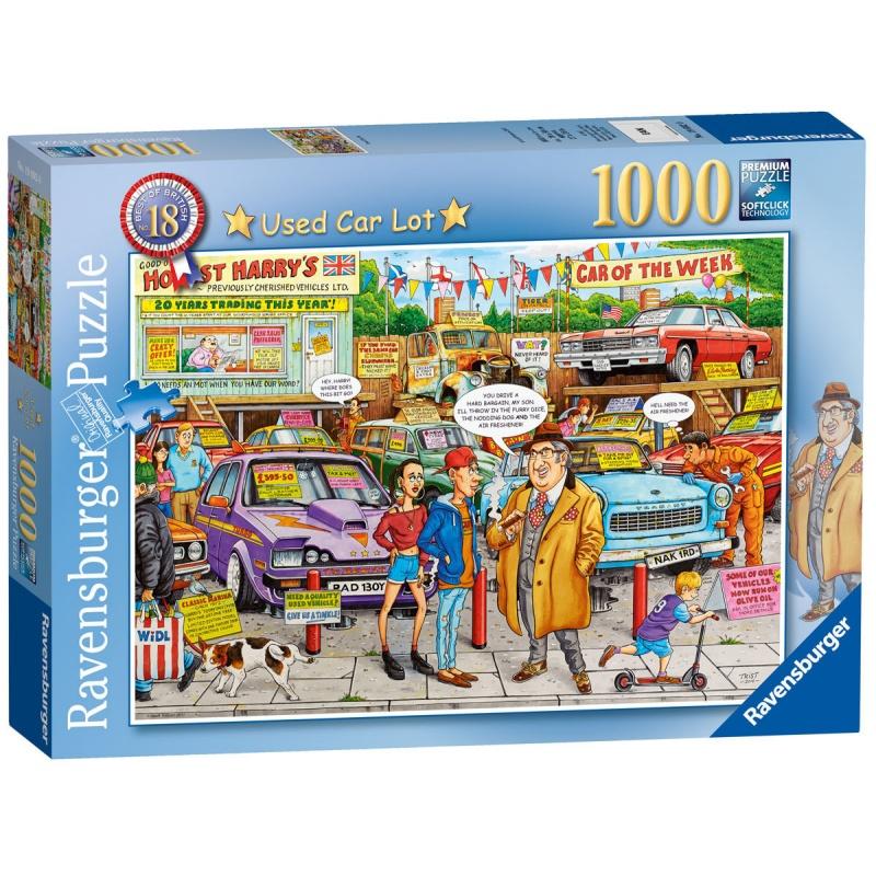 Пазл Ravensburger «Рынок подержанных авто» 1000 элементов - 19692