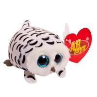 Мягкая игрушка ABtoys Совенок белый, 10 см - M1018