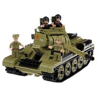 Конструктор Армия России Советский танк, 969 элементов - АР-01014