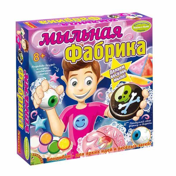 Французские опыты Bondibon Науки с Буки, Мыльная фабрика, WS|15L - ВВ1122