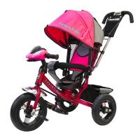 Велосипед трехколесный Lexus Trike надувные колеса 12* и 10* - 950M2-N1210-PINK