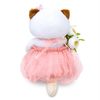 Мягкая игрушка Budi Basa Кошечка Ли-Ли с белым букетом 24 см - LK24-034
