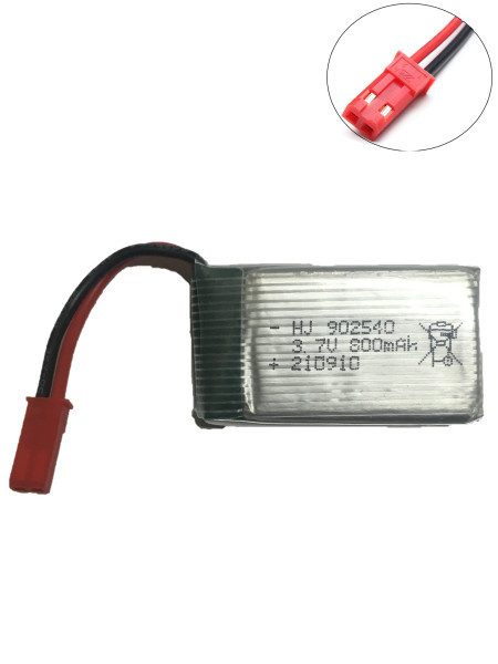 Аккумулятор LiPo 3.7V 800MAH JST - LIPO-37-800-1-JST