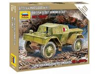 Сборная модель Zvezda Британский бронеавтомобиль *Динго*, масштаб 1:100 - ZV-6229