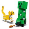 Конструктор LEGO Minecraft Крипер и Оцелот большой - 21156-L