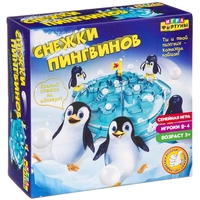 Настольная семейная игра Игра Фортуны *Снежки пингвинов* - Ф98386
