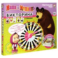 Настольная игра Викторина Маша и Медведь - 01615ДК
