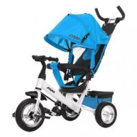 Велосипед 3 колесный Moby Kids Comfort 10x8 EVA, голубой - 641221