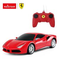 Радиоуправляемая машина Rastar Ferrari 488 GTB масштаб 1:24, красный - 76000R