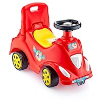 Машина-каталка GUCLU Cool Riders, с клаксоном, красная - 4263_Red