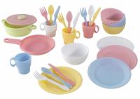 Кухонный игровой набор посуды PASTEL KIDKRAFT - 63027_KE