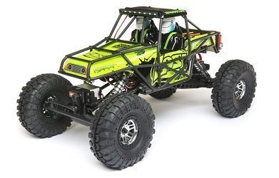 Радиоуправляемый краулер Losi Night Crawler SE 4WD Rock Crawler Brushed 4WD ARTR масштаб 1:10 2.4G (зелёный) - LOS03015T2