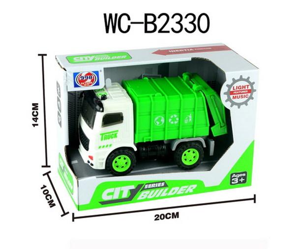 Инерционный мусоровоз ABtoys (свет, звук) - 998-45F3