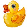 Игрушка надувная Bondibon, УТОЧКА, с утяжелителем - ВВ2567