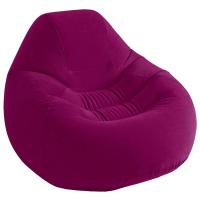 Надувной стул Intex DELUXE BEANLESS 122х127х81см бордовое - И68584